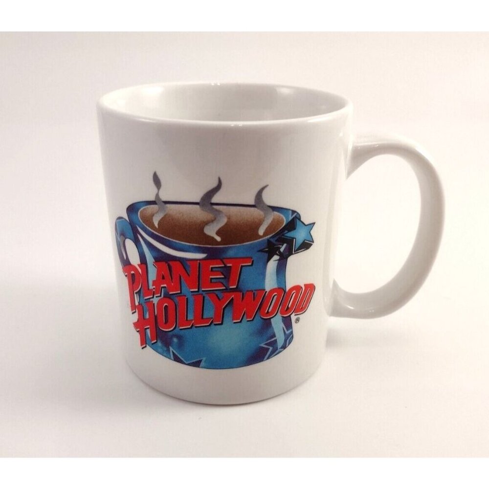 Planet Hollywood Logo Travel Souvenir Coffee Mug Tea Cup Collectible California